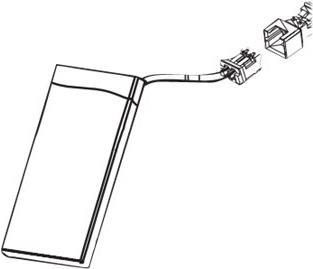 Mitel - Batterie - Li-Pol - 350 mAh - für MiVoice 6930 IP Phone, 6940 IP Phone von Mitel