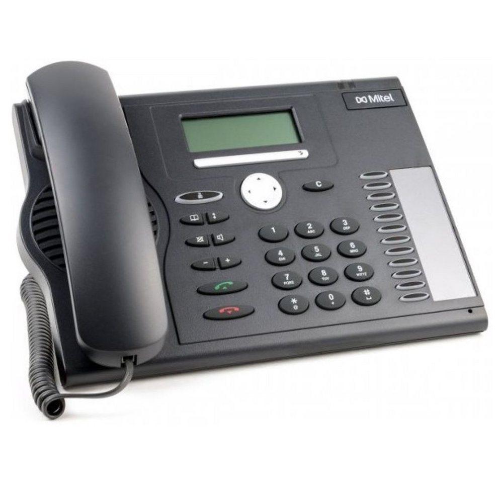 Mitel MiVoice 5370 Digital - Telefon - schwarz Kabelgebundenes Telefon von Mitel