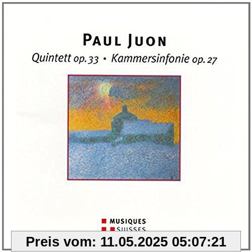 Quintett op.33/Kammersinfonie op.27 Quintett op.33/Kammersinfonie op.27 von Mitglieder des Tonhalle Orchesters Zürich