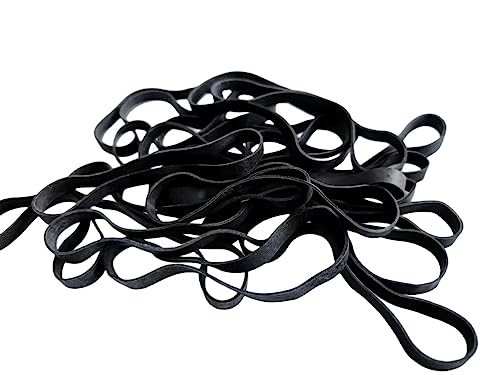 Dehnbares schwarzes Silikon-Uhrenarmband, 1,27 cm, dehnbares Silikon-Uhrenarmband-Set, dehnbares schweres Silikon-Uhrenarmband, geeignet für Notebook, Outdoor, Ordner, Zuhause, Schule, Bankkarten und Dehnbares schwarzes Silikon-Uhrenarmband, 1,27 cm, dehnbares Silikon-Uhrenarmband-Set, dehnbares schweres Silikon-Uhrenarmband, geeignet für Notebook, Outdoor, Ordner, Zuhause, Schule, Bankkarten und von Mitoltpoci