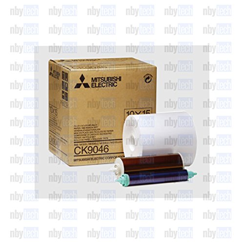 'Mitsubishi Electric ck-9046 weiß – Fotopapier (weiß, 4 "x 6, 1 Blatt, 10 x 15 cm) von Mitsubishi Electric