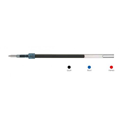 Mitsubishi - Refillmine Uni-Ball für Jetstream SX-210, Linienbreite 0.5 mm, rot (Packung 12 Stück) von Mitsubishi Materials