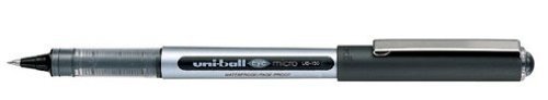Uni-Ball UB150 Eye Tintenroller Mikro 0,5 mm Spitze 0,2 mm Strichbreite 1 Stück schwarz von Mitsubishi Pencil
