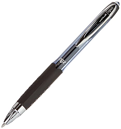 Uni-Ball 142299 - Gelroller Signo UMN-207, 0,7 mm, schwarz, 1 Stück von Uni-Ball