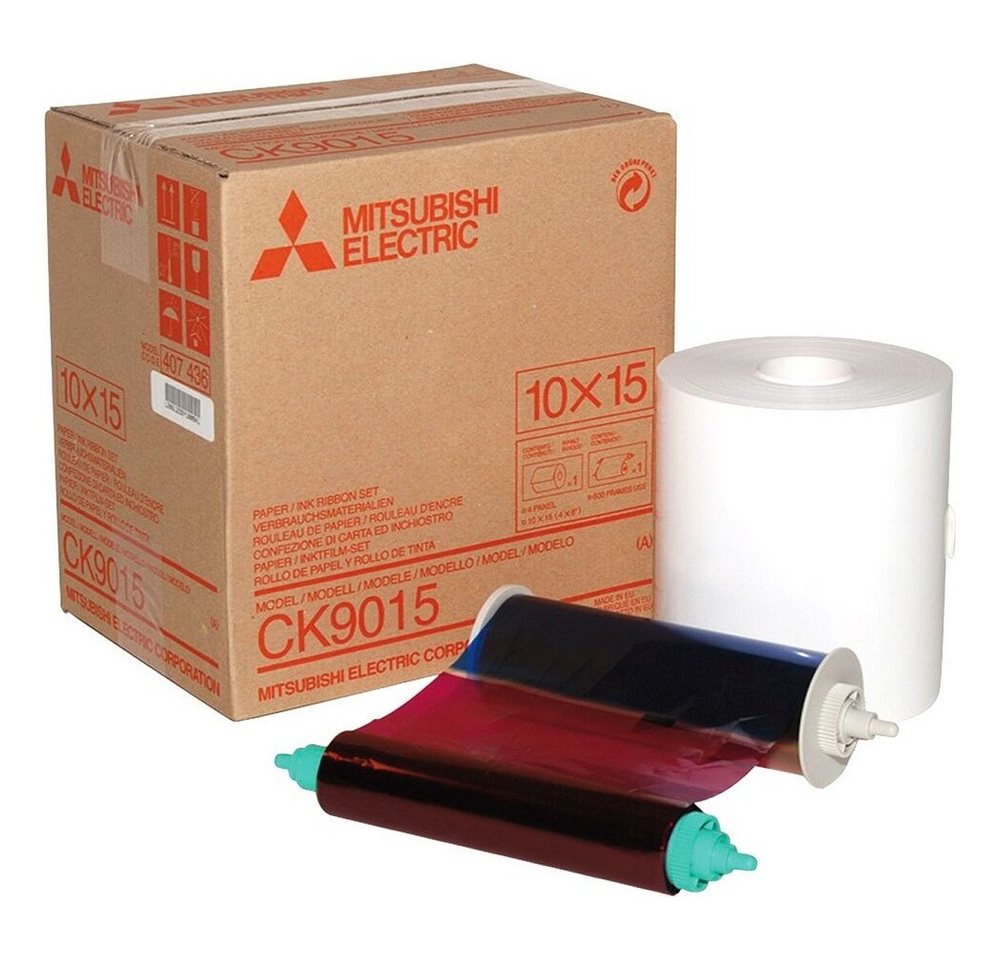 Mitsubishi Mitsubishi Fotopapier CK9015 10x15 cm für Fotobücher. Elektro-Kabel, Hochwertiges Fotopapier für Fotobuch 10x15 cm Mitsubishi Mitsubishi Fotopapier CK9015 10x15 cm für Fotobücher. Elektro-Kabel, Hochwertiges Fotopapier für Fotobuch 10x15 cm von Mitsubishi