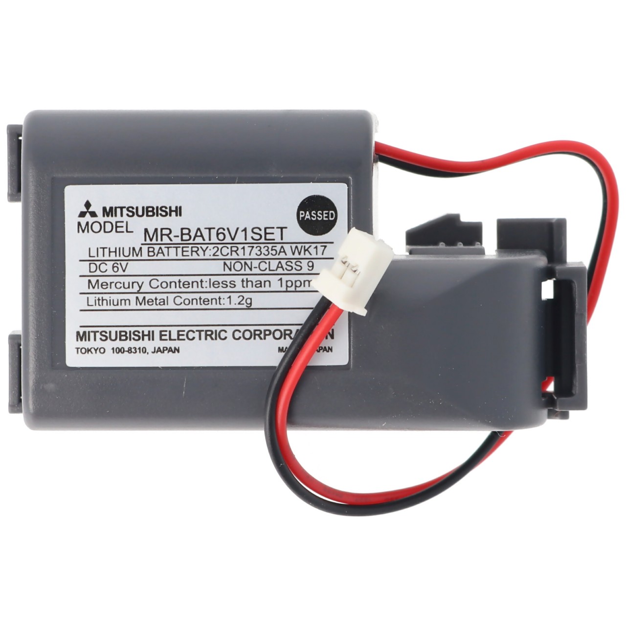 Original Speicherbatterie 6V ersetzt Mitsubishi 281981 - 1800 mAh, Anschlusssytecker Typ JST PAP-02V-S Original Speicherbatterie 6V ersetzt Mitsubishi 281981 - 1800 mAh, Anschlusssytecker Typ JST PAP-02V-S von Mitsubishi