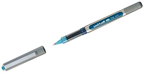 Tintenroller uni-ball® eye fine Strich: ca. 0,4 mm Schreibfarbe: hellblau von Mitsubishi