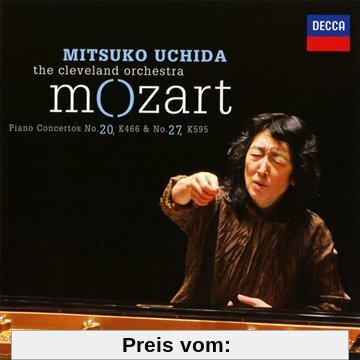 Mozart-Klavierkonzerte 20 (KV 466) & 27 (KV 595) von Mitsuko Uchida