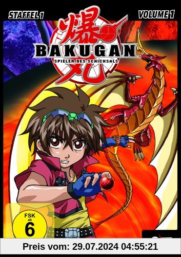 Bakugan - Spieler des Schicksals (Staffel 01, Vol. 01) von Mitsuo Hashimoto