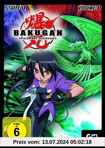 Bakugan - Spieler des Schicksals (Staffel 01, Vol. 03) von Mitsuo Hashimoto