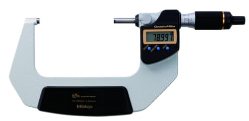Digitale Bügelmessschraube QuantuMike IP65, 75-100 mm, ohne Datenausgang von Mitutoyo
