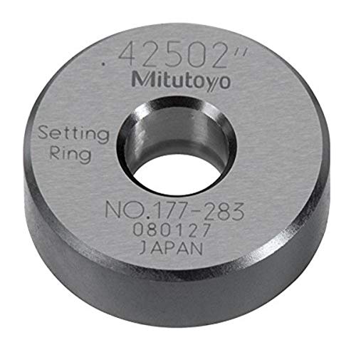 Mitutoyo 177-283 Einstellring aus Stahl, 0.425 Zoll ID von Mitutoyo