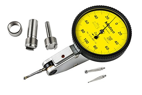 Mitutoyo 513-405-10A Dial TI, MID, STD 0,2 mm, 1 μm Genauigkeit, 0,002 mm, Gelb (8 Stück) von Mitutoyo
