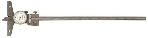 Mitutoyo 527-313-50 Tiefenmessschieber mit Messuhr, 0-12 Zoll Mitutoyo 527-313-50 Tiefenmessschieber mit Messuhr, 0-12 Zoll von Mitutoyo