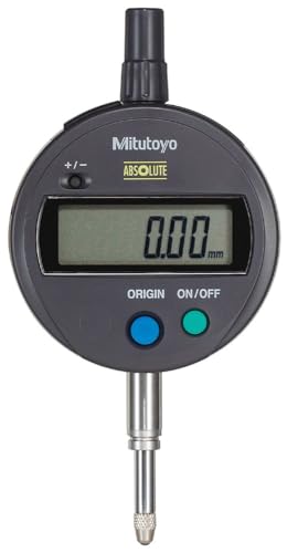Mitutoyo 543-781B-10, Digitale Messuhr ID-S, 12,7 mm, 0,01 mm, IP42, Flache Rückplatte, Metrisch, mit Datenausgang von Mitutoyo