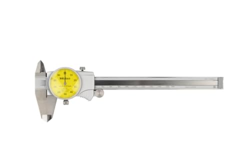 Uhren-Messschieber, 0-150 mm, 0,01 mm, 1 mm/U, metrisch von Mitutoyo