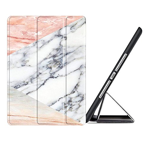 MiusiCase Hülle für iPad Air/iPad Air 2 / iPad 2018 & 2017 (6th/5th) 9.7", Marble Pattern Tri-Fold Ultradünn Smart Cover mit Automatischem Schlaf von MiusiCase
