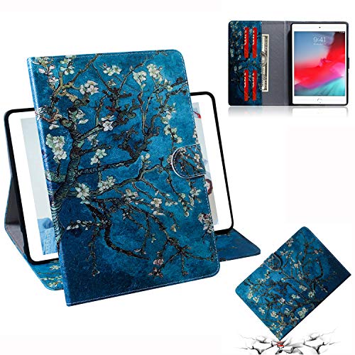 MiusiCase Hülle für iPad Mini 5 (2019) / iPad Mini 4 / Mini 3 / Mini 2 / Mini 7.9 inch, Bunte Malerei und stilvolle Brieftasche PU Flip Schutzhülle Etui Case Cover (T04) von MiusiCase