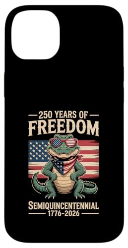250 Jahre Freedom Alligator — Halbfünfzehnjähriges Jubiläum Hülle für iPhone 14 Plus 250 Jahre Freedom Alligator — Halbfünfzehnjähriges Jubiläum Hülle für iPhone 14 Plus von Mix Web Shop - America 250th Anniversary
