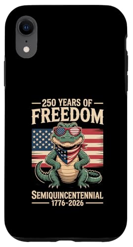 250 Jahre Freedom Alligator — Halbfünfzehnjähriges Jubiläum Hülle für iPhone XR 250 Jahre Freedom Alligator — Halbfünfzehnjähriges Jubiläum Hülle für iPhone XR von Mix Web Shop - America 250th Anniversary