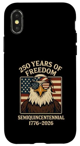 250 Jahre Freedom Eagle US-Flagge zum 250-jährigen Jubiläum Hülle für iPhone X/XS 250 Jahre Freedom Eagle US-Flagge zum 250-jährigen Jubiläum Hülle für iPhone X/XS von Mix Web Shop - America 250th Anniversary