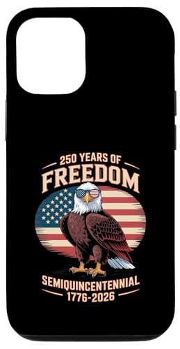 250 Years Freedom Semiquincentennial Adler US-Flagge Hülle für iPhone 12/12 Pro 250 Years Freedom Semiquincentennial Adler US-Flagge Hülle für iPhone 12/12 Pro von Mix Web Shop - America 250th Anniversary