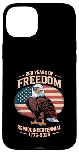 250 Years Freedom Semiquincentennial Adler US-Flagge Hülle für iPhone 15 Plus 250 Years Freedom Semiquincentennial Adler US-Flagge Hülle für iPhone 15 Plus von Mix Web Shop - America 250th Anniversary