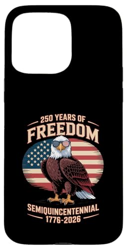 250 Years Freedom Semiquincentennial Adler US-Flagge Hülle für iPhone 15 Pro Max 250 Years Freedom Semiquincentennial Adler US-Flagge Hülle für iPhone 15 Pro Max von Mix Web Shop - America 250th Anniversary