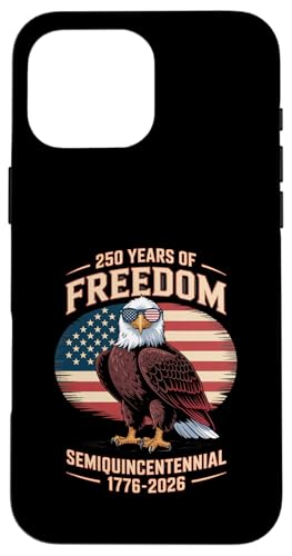 250 Years Freedom Semiquincentennial Adler US-Flagge Hülle für iPhone 16 Pro Max 250 Years Freedom Semiquincentennial Adler US-Flagge Hülle für iPhone 16 Pro Max von Mix Web Shop - America 250th Anniversary