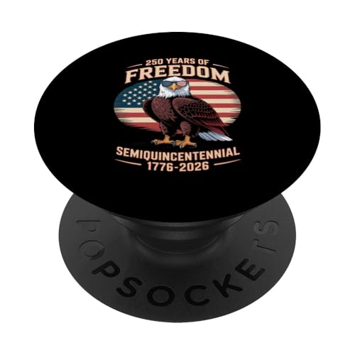 250 Years Freedom Semiquincentennial Adler US-Flagge PopSockets Klebender PopGrip 250 Years Freedom Semiquincentennial Adler US-Flagge PopSockets Klebender PopGrip von Mix Web Shop - America 250th Anniversary