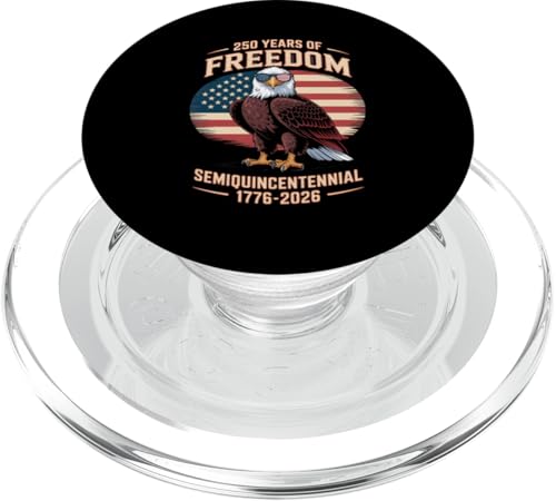 250 Years Freedom Semiquincentennial Adler US-Flagge PopSockets PopGrip für MagSafe 250 Years Freedom Semiquincentennial Adler US-Flagge PopSockets PopGrip für MagSafe von Mix Web Shop - America 250th Anniversary
