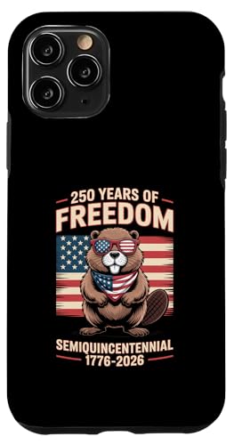 250 Years of Freedom Beaver Amerikanische US-Flagge Hülle für iPhone 11 Pro 250 Years of Freedom Beaver Amerikanische US-Flagge Hülle für iPhone 11 Pro von Mix Web Shop - America 250th Anniversary