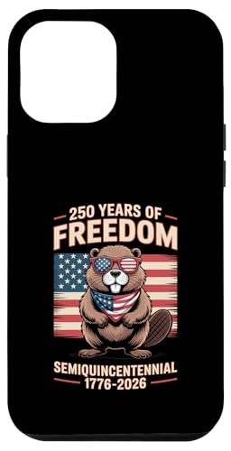 250 Years of Freedom Beaver Amerikanische US-Flagge Hülle für iPhone 12 Pro Max 250 Years of Freedom Beaver Amerikanische US-Flagge Hülle für iPhone 12 Pro Max von Mix Web Shop - America 250th Anniversary