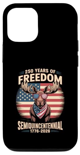 250 Years of Freedom Halbzeitige US-Flagge Elch Hülle für iPhone 12/12 Pro 250 Years of Freedom Halbzeitige US-Flagge Elch Hülle für iPhone 12/12 Pro von Mix Web Shop - America 250th Anniversary