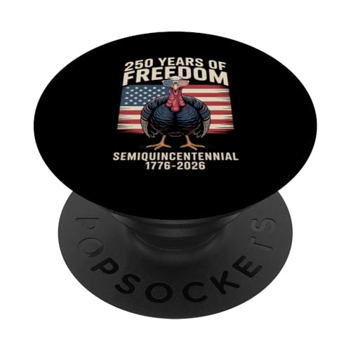 250 Years of Freedom Semiquincentennial US-Flagge Türkei PopSockets Klebender PopGrip 250 Years of Freedom Semiquincentennial US-Flagge Türkei PopSockets Klebender PopGrip von Mix Web Shop - America 250th Anniversary