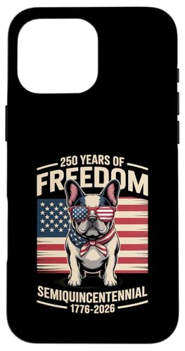 Patriotischer Bulldoggenwelpe feiert 250 Jahre Freiheit Hülle für iPhone 16 Pro Max Patriotischer Bulldoggenwelpe feiert 250 Jahre Freiheit Hülle für iPhone 16 Pro Max von Mix Web Shop - America 250th Anniversary