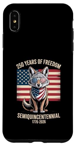Semiquincentennial Coyote US-Flagge 250 Jahre Jubiläum Hülle für iPhone XS Max Semiquincentennial Coyote US-Flagge 250 Jahre Jubiläum Hülle für iPhone XS Max von Mix Web Shop - America 250th Anniversary