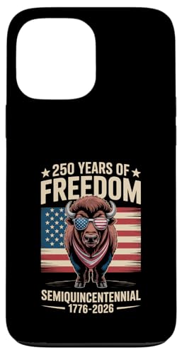 US-Flagge 250 Jahre Freiheit Halbfünfzehnjähriger Bison Hülle für iPhone 13 Pro Max US-Flagge 250 Jahre Freiheit Halbfünfzehnjähriger Bison Hülle für iPhone 13 Pro Max von Mix Web Shop - America 250th Anniversary