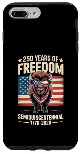 US-Flagge 250 Jahre Freiheit Halbfünfzehnjähriger Bison Hülle für iPhone 7 Plus/8 Plus US-Flagge 250 Jahre Freiheit Halbfünfzehnjähriger Bison Hülle für iPhone 7 Plus/8 Plus von Mix Web Shop - America 250th Anniversary