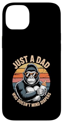 Just A Dad Who Doesn't Mind Windeln Vatertag Hülle für iPhone 14 Plus Just A Dad Who Doesn't Mind Windeln Vatertag Hülle für iPhone 14 Plus von Mix Web Shop - Funny Dad