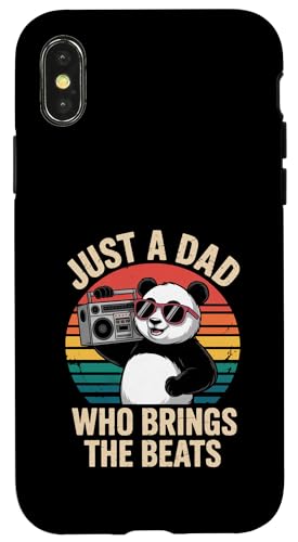 Nur ein Vater, der die Beats zum Vatertag bringt Hülle für iPhone X/XS Nur ein Vater, der die Beats zum Vatertag bringt Hülle für iPhone X/XS von Mix Web Shop - Funny Dad