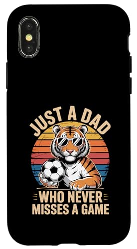 Nur ein Vater, der nie ein Spiel verpasst Vatertag Hülle für iPhone X/XS Nur ein Vater, der nie ein Spiel verpasst Vatertag Hülle für iPhone X/XS von Mix Web Shop - Funny Dad