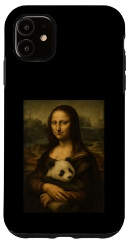 Klassische Mona Lisa mit Panda Portrait Art Hülle für iPhone 11 Klassische Mona Lisa mit Panda Portrait Art Hülle für iPhone 11 von Mix Web Shop - Mona Lisa