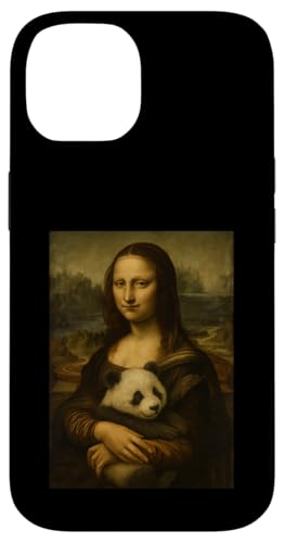 Klassische Mona Lisa mit Panda Portrait Art Hülle für iPhone 14 Klassische Mona Lisa mit Panda Portrait Art Hülle für iPhone 14 von Mix Web Shop - Mona Lisa