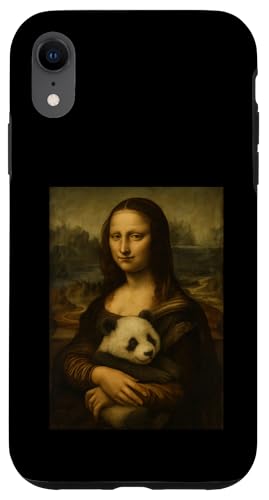 Klassische Mona Lisa mit Panda Portrait Art Hülle für iPhone XR Klassische Mona Lisa mit Panda Portrait Art Hülle für iPhone XR von Mix Web Shop - Mona Lisa