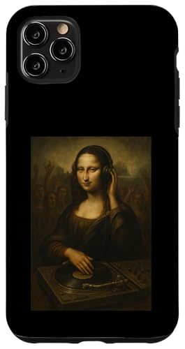 Mona Lisa DJ Plattenspieler Kopfhörer Musikliebhaber Hülle für iPhone 11 Pro Max Mona Lisa DJ Plattenspieler Kopfhörer Musikliebhaber Hülle für iPhone 11 Pro Max von Mix Web Shop - Mona Lisa
