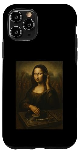 Mona Lisa DJ Plattenspieler Kopfhörer Musikliebhaber Hülle für iPhone 11 Pro Mona Lisa DJ Plattenspieler Kopfhörer Musikliebhaber Hülle für iPhone 11 Pro von Mix Web Shop - Mona Lisa