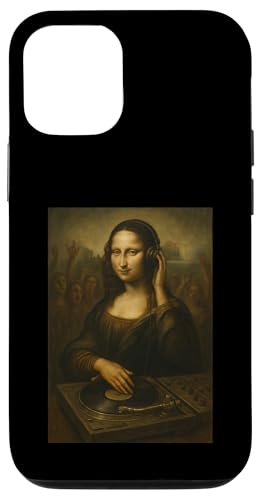 Mona Lisa DJ Plattenspieler Kopfhörer Musikliebhaber Hülle für iPhone 12/12 Pro Mona Lisa DJ Plattenspieler Kopfhörer Musikliebhaber Hülle für iPhone 12/12 Pro von Mix Web Shop - Mona Lisa