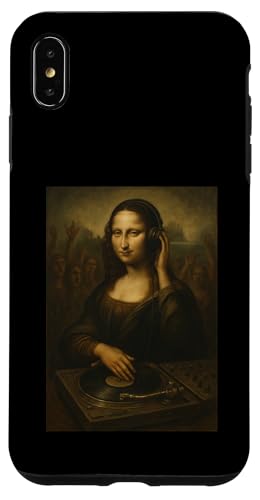 Mona Lisa DJ Plattenspieler Kopfhörer Musikliebhaber Hülle für iPhone XS Max Mona Lisa DJ Plattenspieler Kopfhörer Musikliebhaber Hülle für iPhone XS Max von Mix Web Shop - Mona Lisa