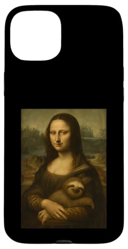 Mona Lisa Faultier, lustig, Kunst, cooler Stil Hülle für iPhone 15 Plus Mona Lisa Faultier, lustig, Kunst, cooler Stil Hülle für iPhone 15 Plus von Mix Web Shop - Mona Lisa